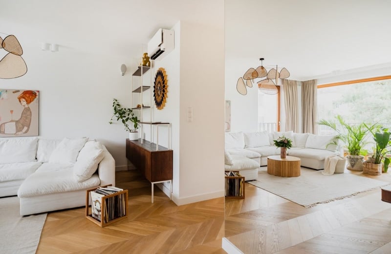 Аренда стильной 4-комнатной квартиры, 122 м², район Вилянув, Варшава, Польша